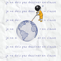 Ads: Un Bic suffit pour redessiner la planète, même en classe