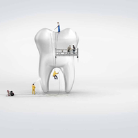 Ads: Advertisement for a dental clinic.