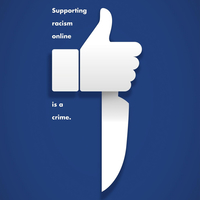 Social Advertising - Supporting racism onlain is a crime