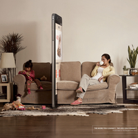Social Advertising - The more you connect, the less you connect.