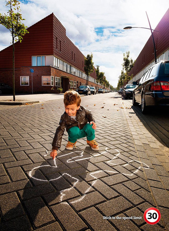 Social Advertising - Stick to the speed limit.