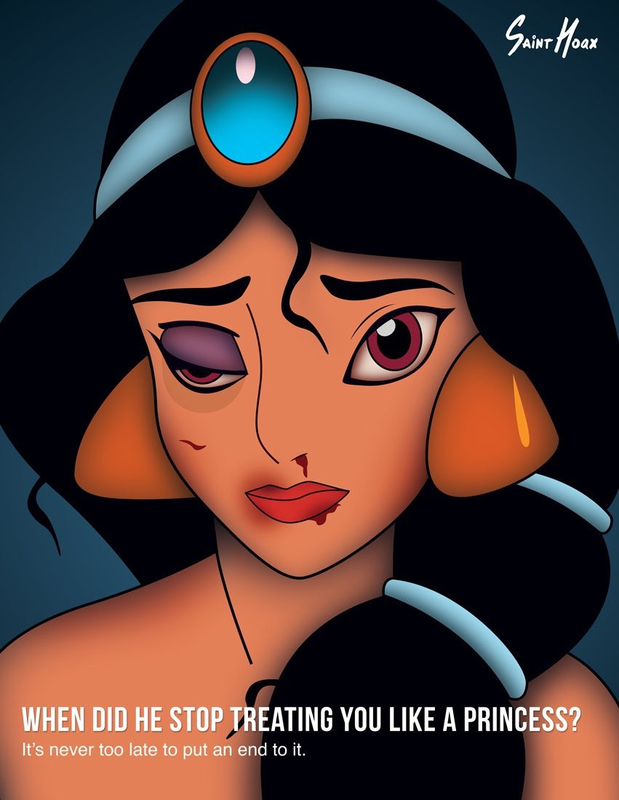 Social Advertising - When did he stop treating you like a princess?