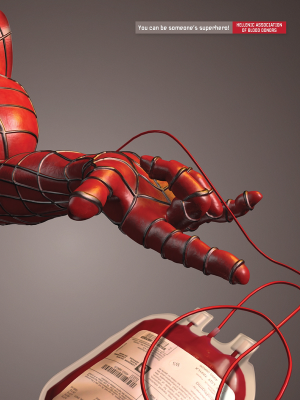 Social Advertising - You can be someone's superhero.