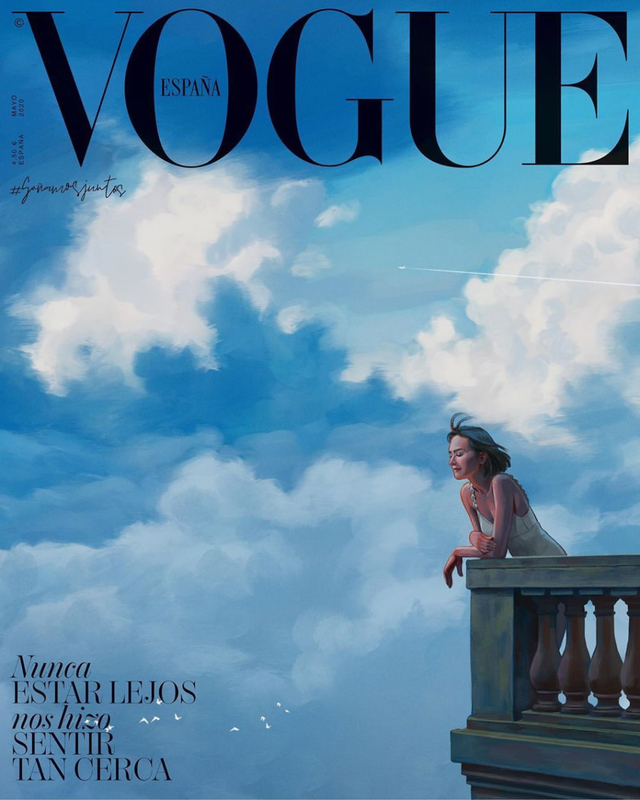 Обложка журнала VOGUE