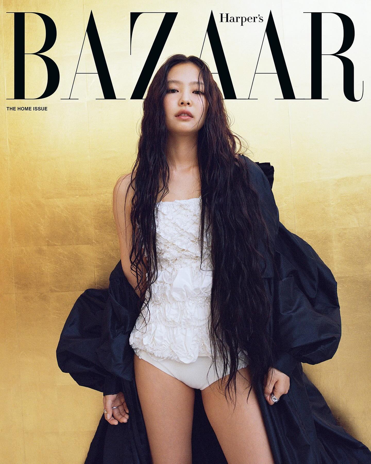Обложка журнала Harper’s Bazaar (2024) с Jennie