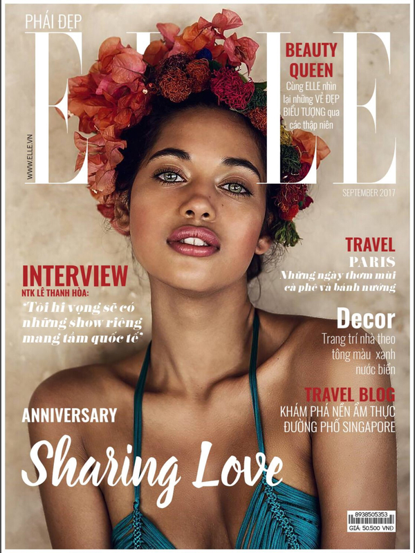 Обложка журнала ELLE