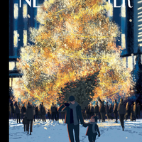 Обложка журнала The New Yorker  - Декабрь 2022