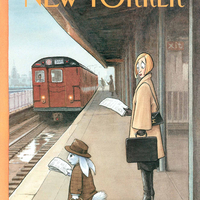 Обложка журнала The New Yorker  - Апрель 1998