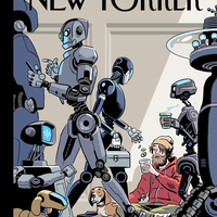 Обложка журнала The New Yorker  - Октябрь 2017