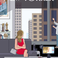 Обложка журнала The New Yorker  - Март 2018