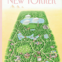 Обложка журнала The New Yorker  - Июнь 1990