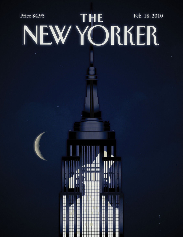 Обложка журнала The New Yorker  - Февраль 2010