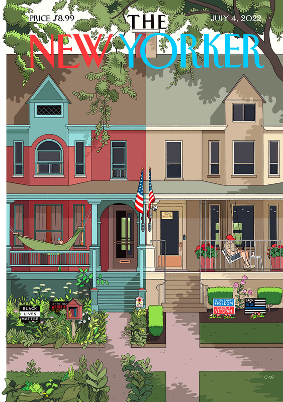 Обложка журнала The New Yorker  - Июль 2022