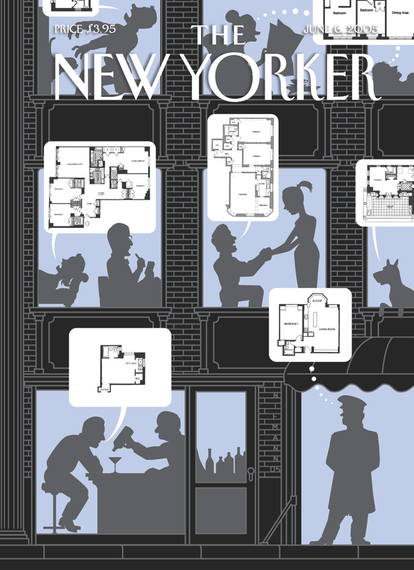 Обложка журнала The New Yorker  - Июнь 2005