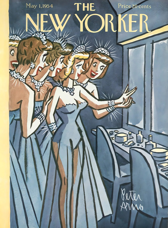 Обложка журнала The New Yorker  - Май 1954