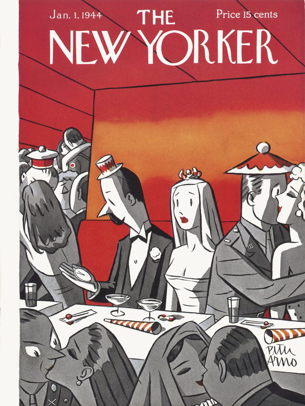 Обложка журнала The New Yorker  - Январь 1944