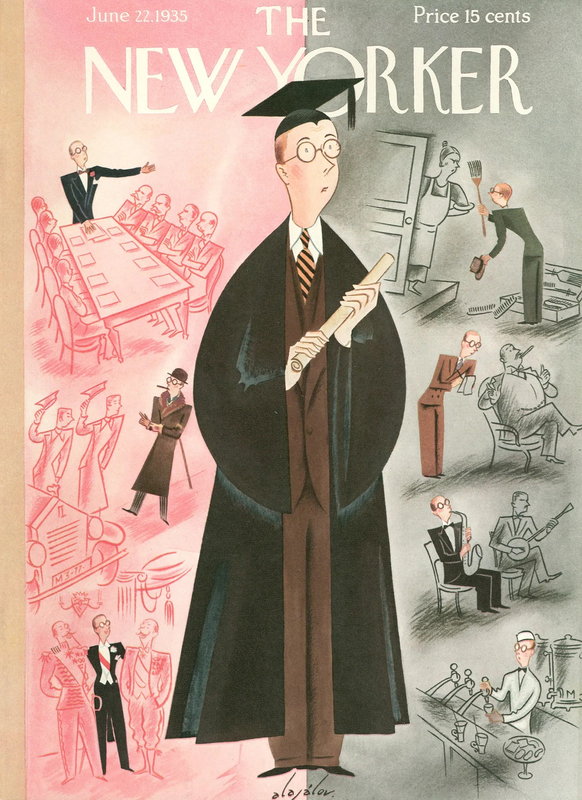 Обложка журнала The New Yorker  - Июнь 1935