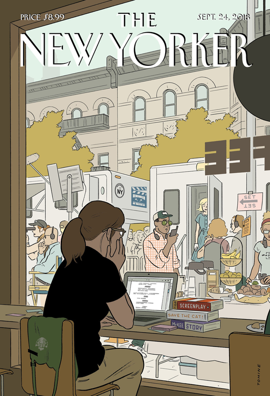 Обложка журнала The New Yorker  - Сентябрь 2018