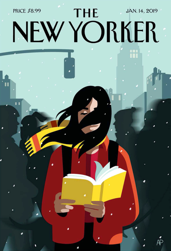 Обложка журнала The New Yorker  - Январь 2019