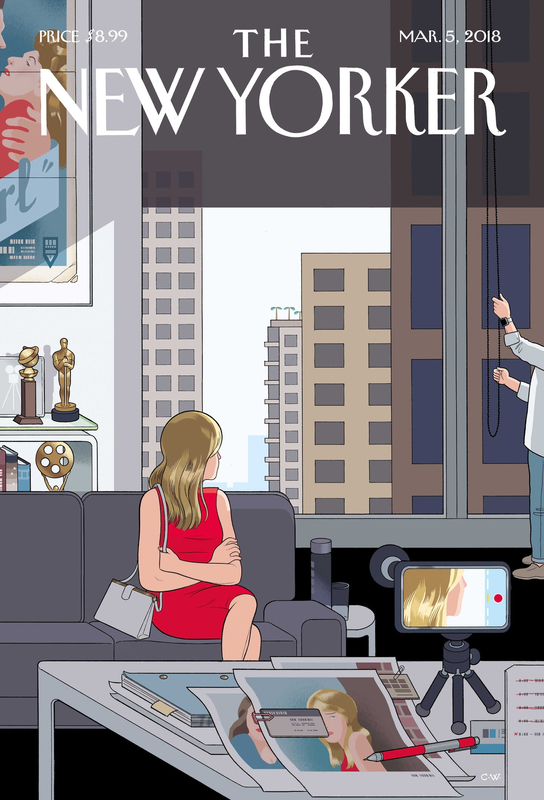 Обложка журнала The New Yorker  - Март 2018