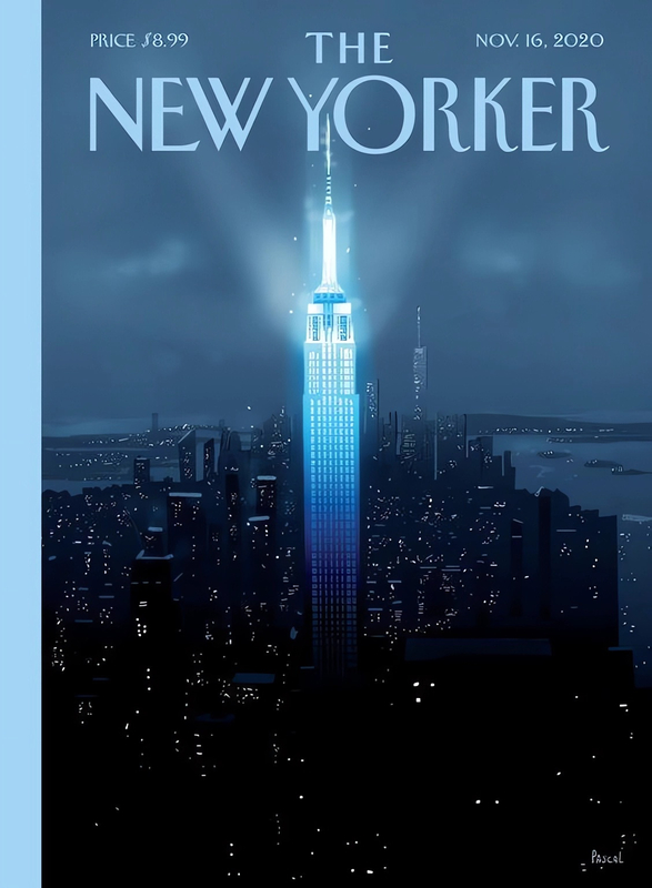 Обложка журнала The New Yorker  - Ноябрь 2020