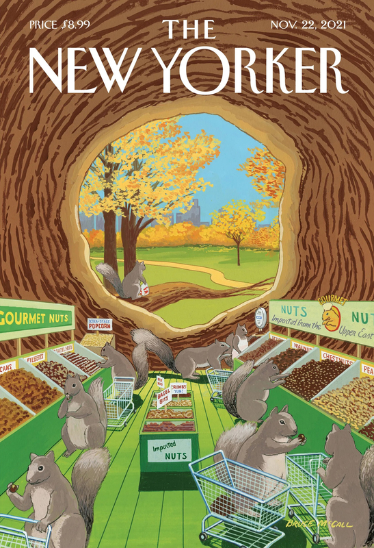 Обложка журнала The New Yorker  - Ноябрь 2021