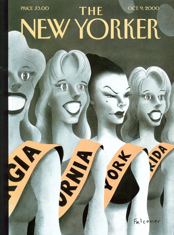 Обложка журнала The New Yorker  - Октябрь 2000
