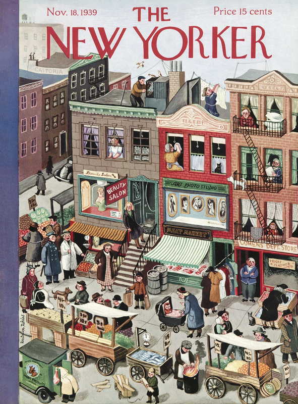 Обложка журнала The New Yorker  - Ноябрь 1939