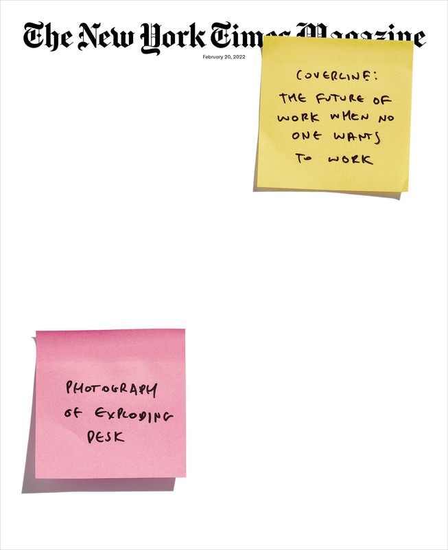 Обложка журнала The New York Times Magazine