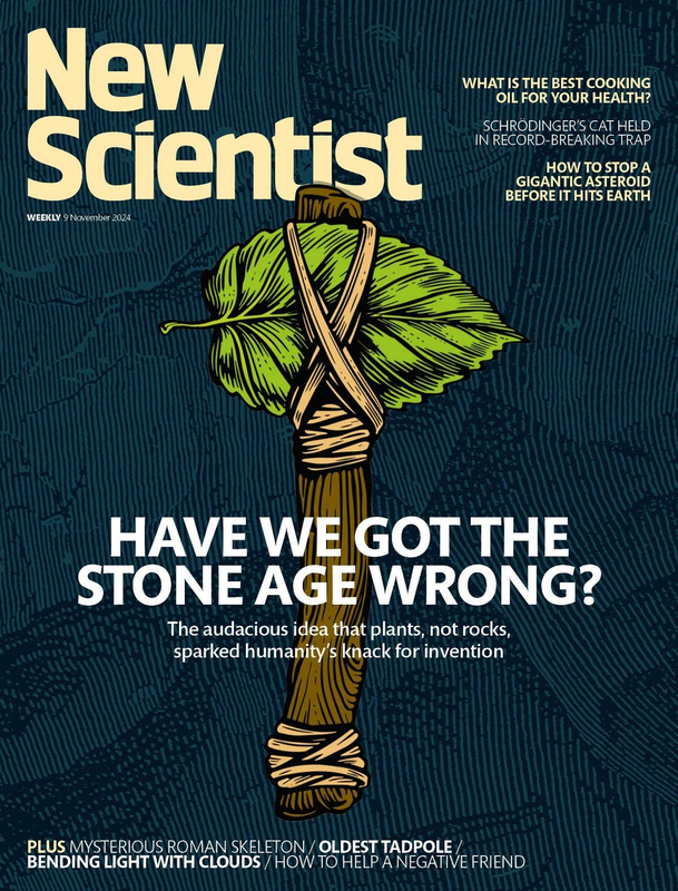 Обложка журнала New Scientist