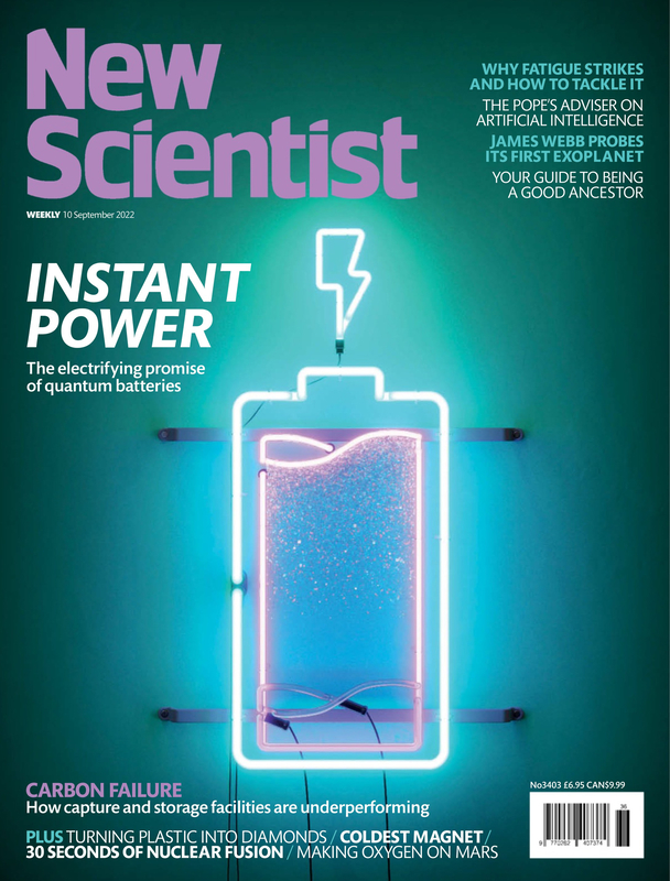 Обложка журнала New Scientist