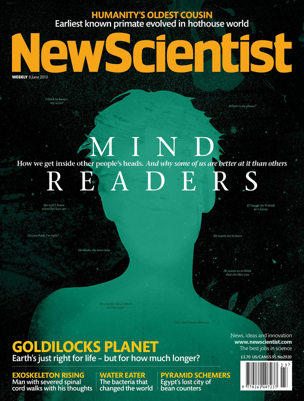 Обложка журнала New Scientist