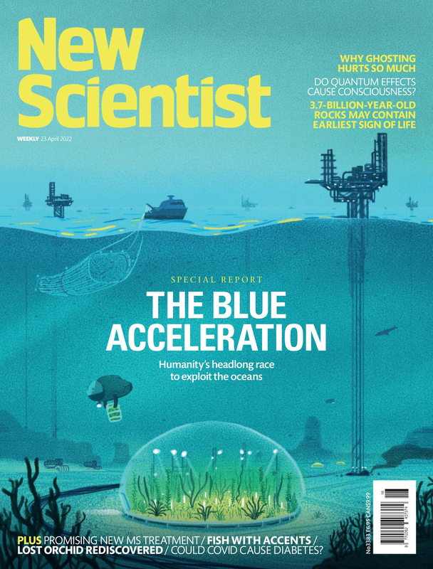Обложка журнала New Scientist
