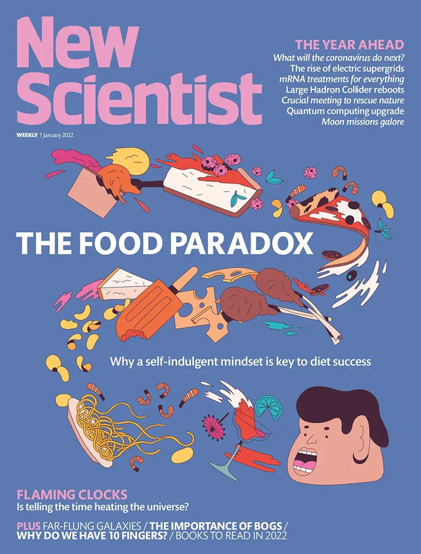Обложка журнала New Scientist