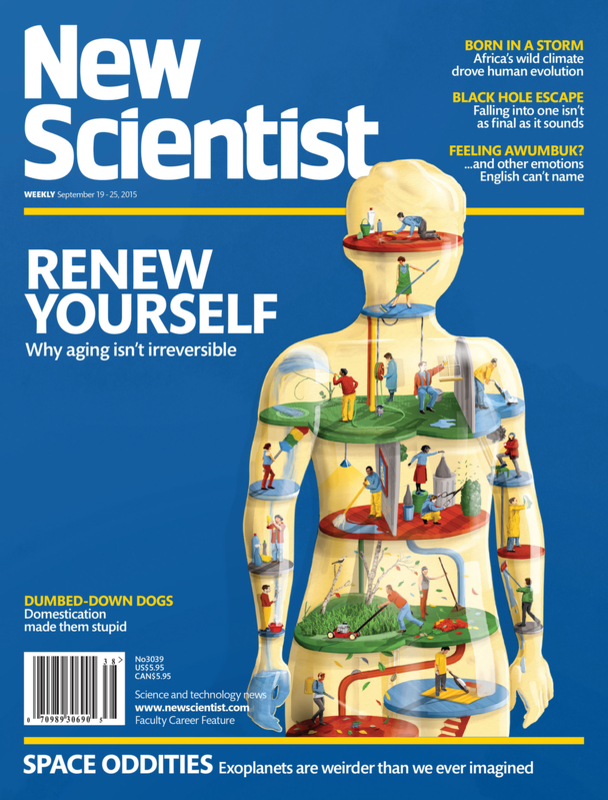 Обложка журнала New Scientist
