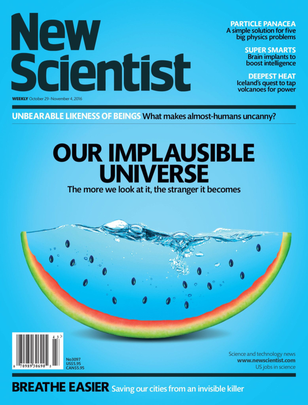 Обложка журнала New Scientist