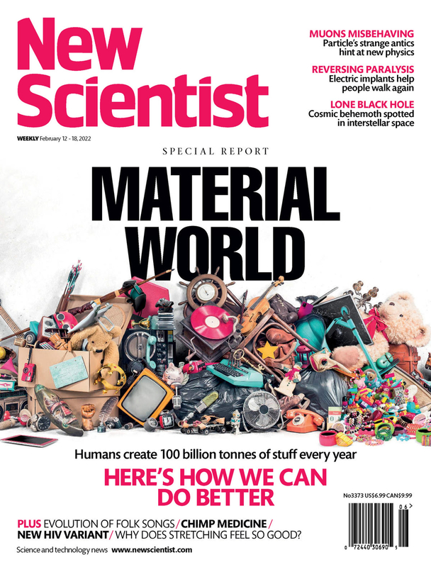 Обложка журнала New Scientist