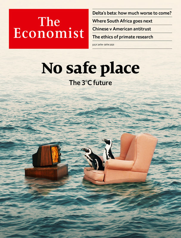 Обложка журнала The Economist