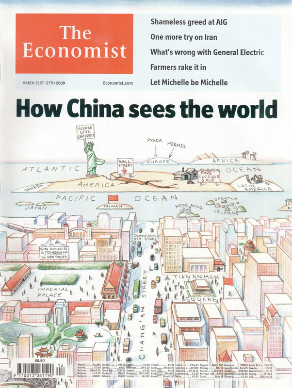 Обложка журнала The Economist