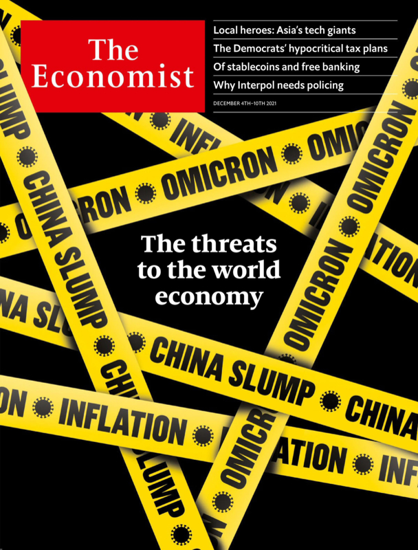 Обложка журнала The Economist