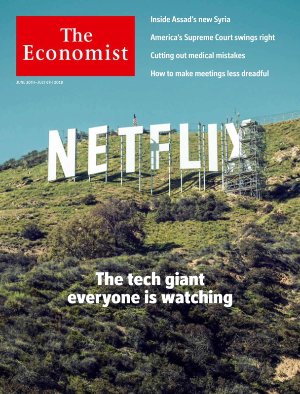 Обложка журнала The Economist