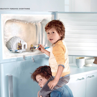 Advertising Lego - Creativity Forgives Everything.