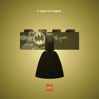Advertising Lego - A signal to imagine.