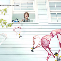 Advertising Lego - Creativity Forgives Everything.