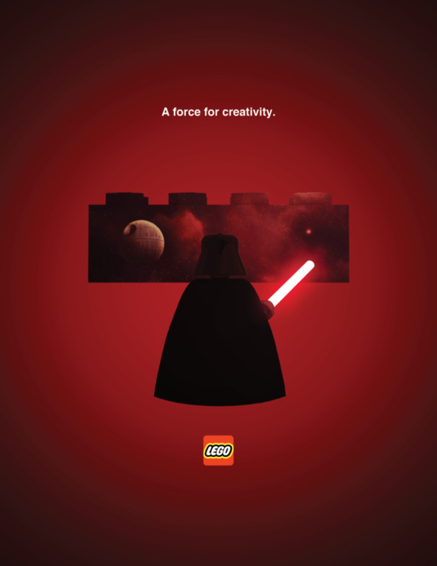 Advertising Lego - A force for creativity.