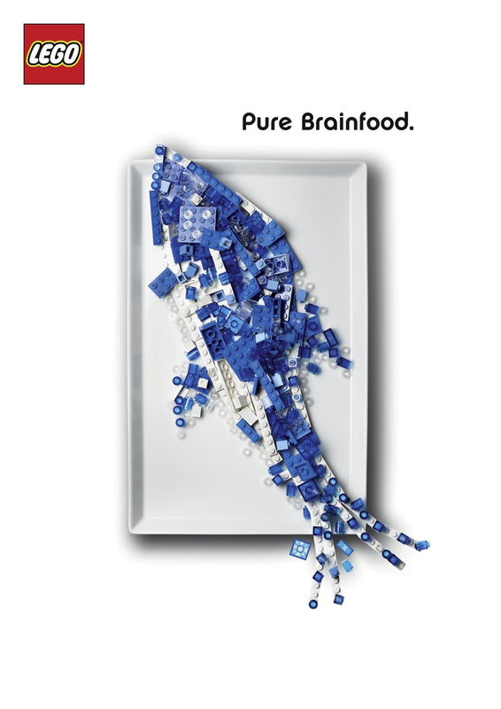 Advertising Lego - Pure braindfood