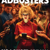 Обложка журнала ADBUSTERS
