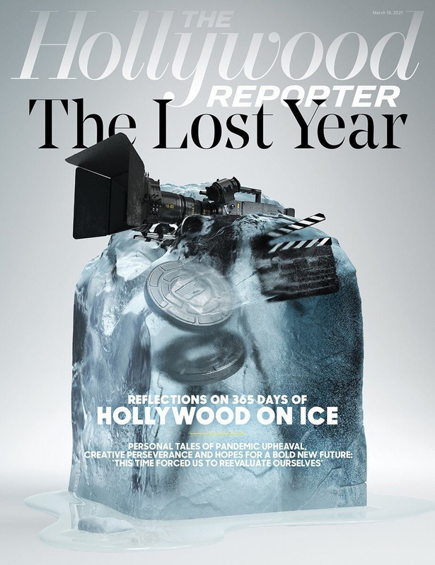Обложка журнала The Hollywood Reporter.