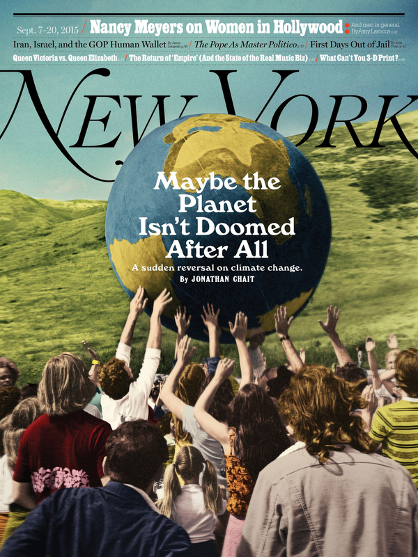 Обложка журнала New York Magazine
