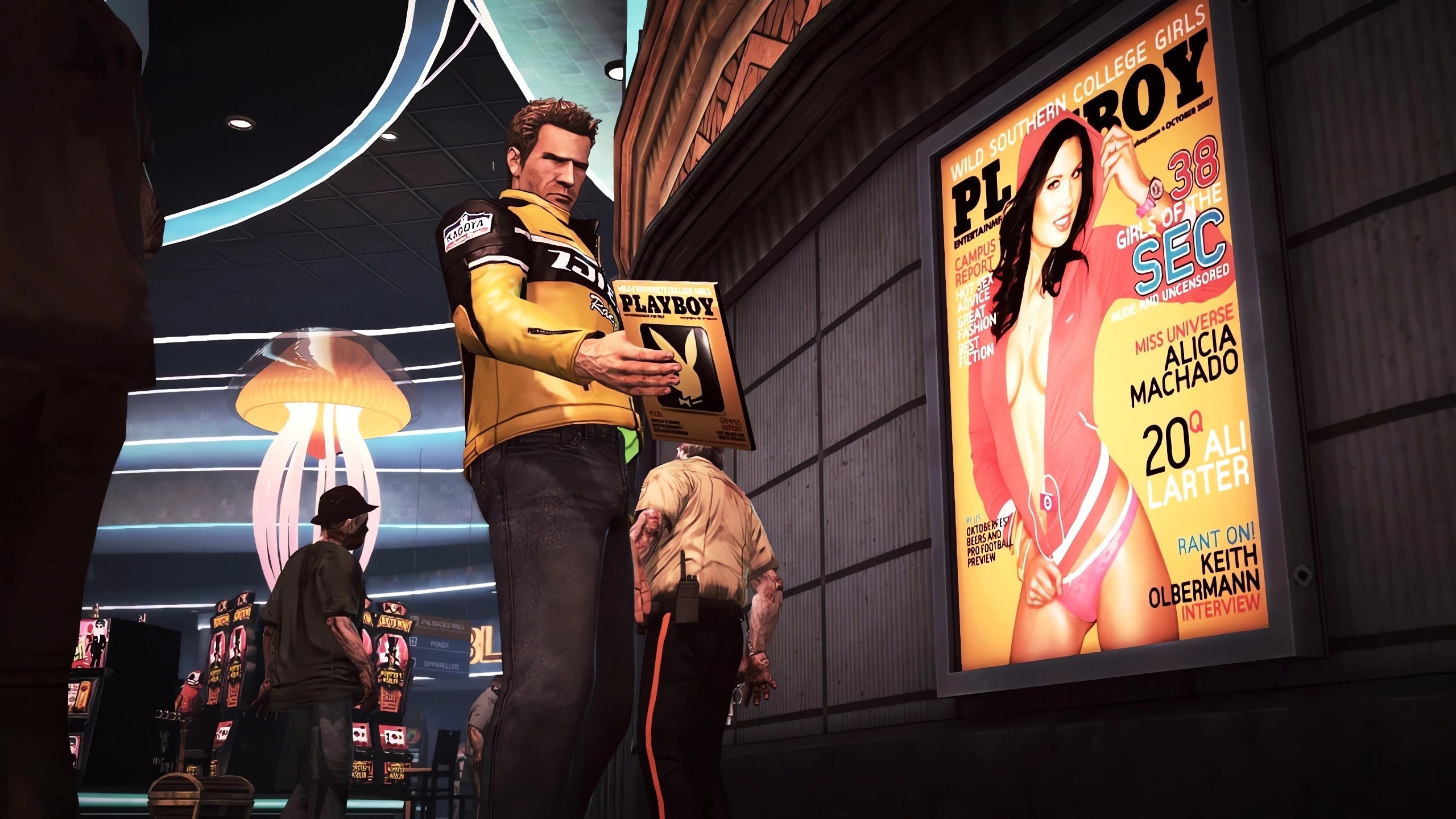 Реклама Playboy в игре Dead Rising 2 (2010)